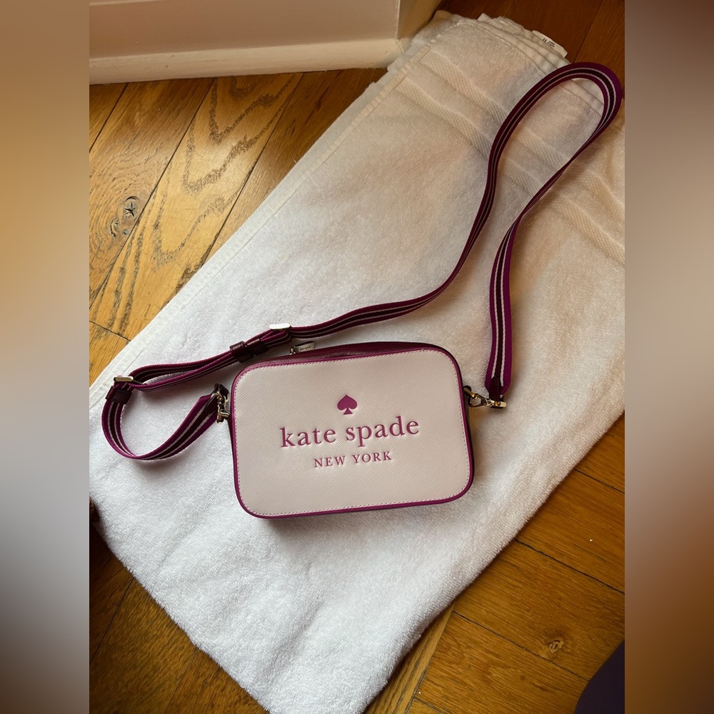 Kate Spade Oh Snap Colorblock Mini Camera Bag (Lilac/Moonlight/Multi)